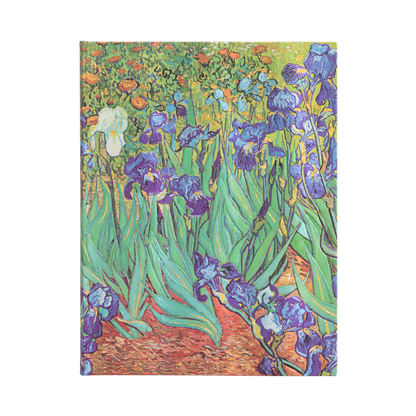 Paperblanks Van Gogh’s Irises Ultra Hardback Journal – Lined, 144 Pages – front cover