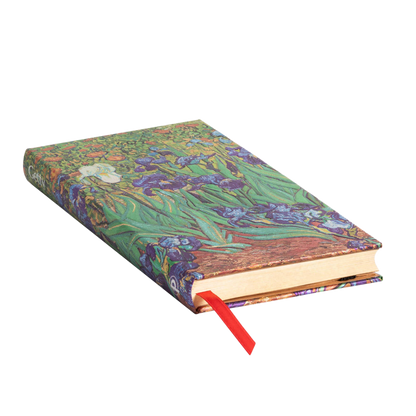 Paperblanks Van Gogh’s Irises Slim Hardback Journal – Lined, 176 Pages – page edge