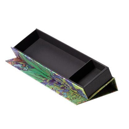 Paperblanks Van Gogh’s Irises Pencil Case – side view