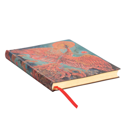 Paperblanks Firebird Midi Softback Flexi Journal – Lined, 176 Pages – page edge
