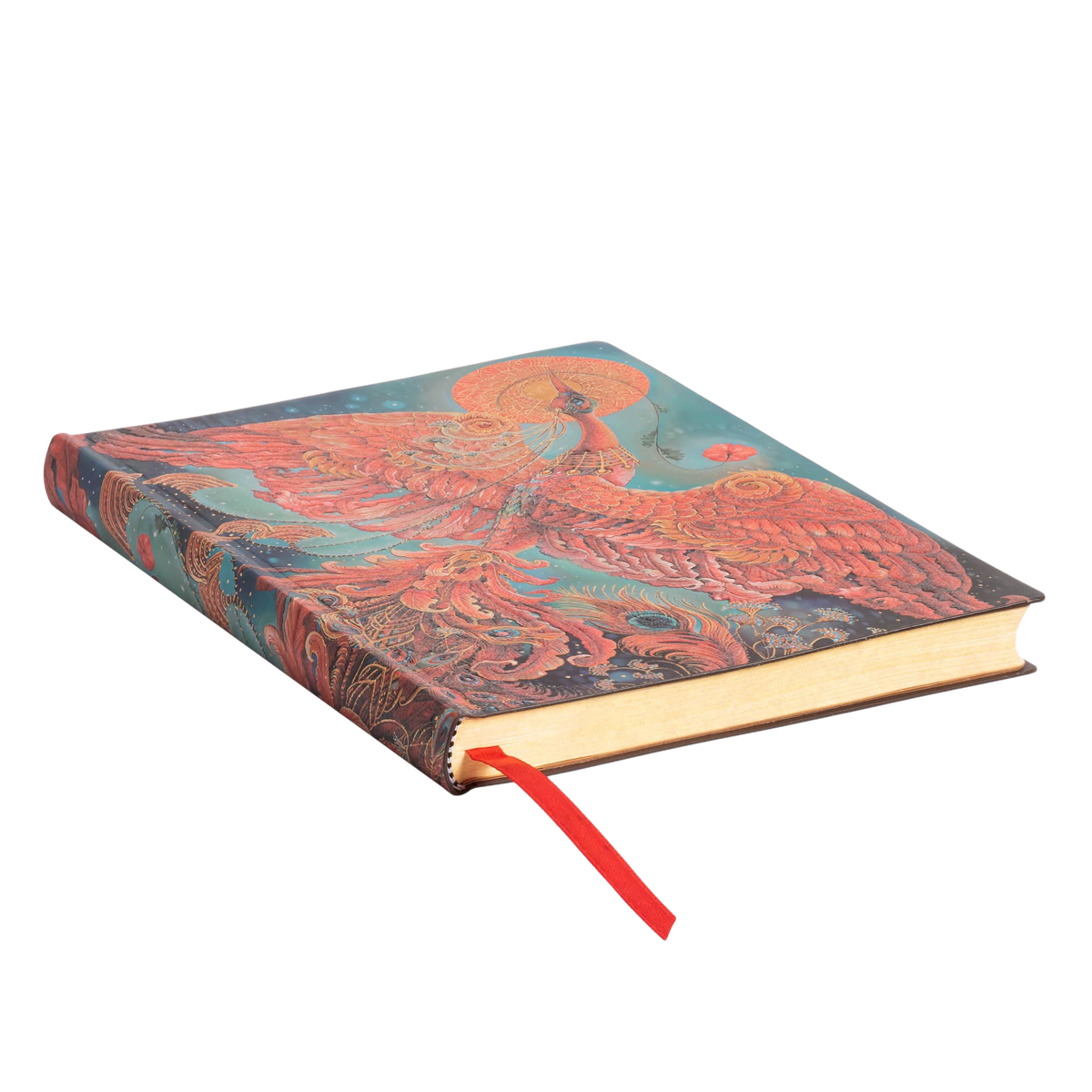 Paperblanks Firebird Midi Softback Flexi Journal – Plain, 176 Pages – page edge