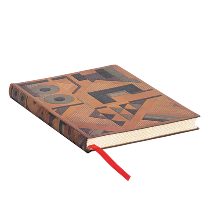 Paperblanks Moutarde Midi Softback Flexi Journal – Plain, 176 Pages – page edge