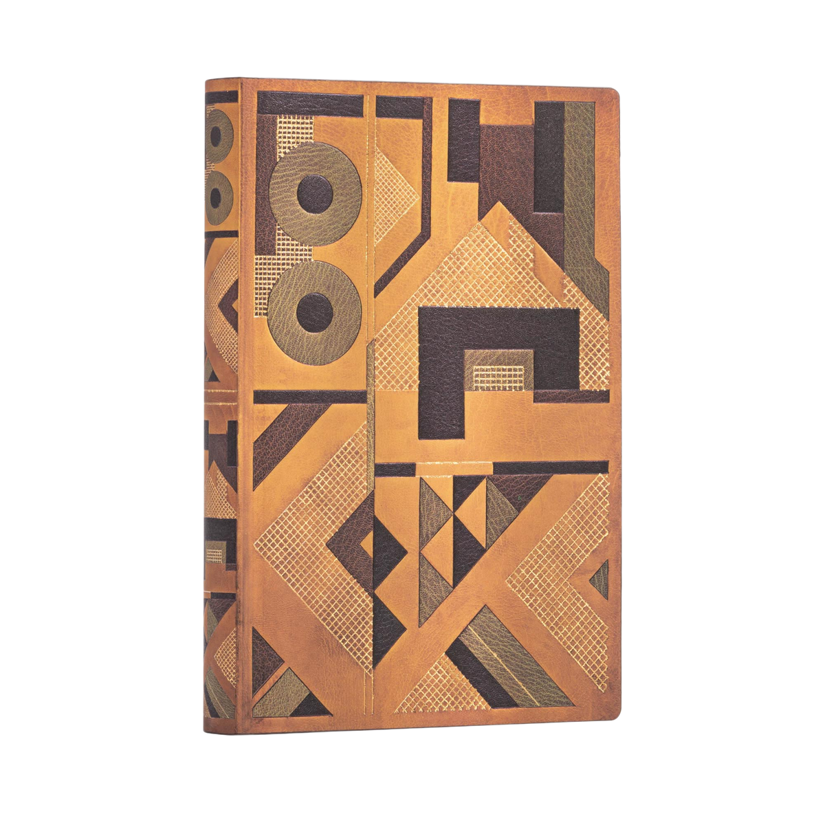 Paperblanks Moutarde Mini Softback Flexi Journal – Lined, 208 Pages – angled view