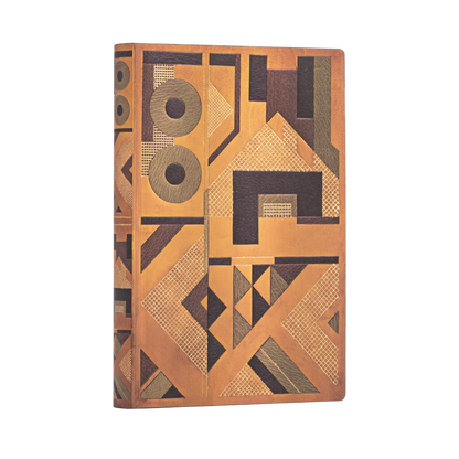 Paperblanks Moutarde Mini Softback Flexi Journal – Lined, 208 Pages – angled view