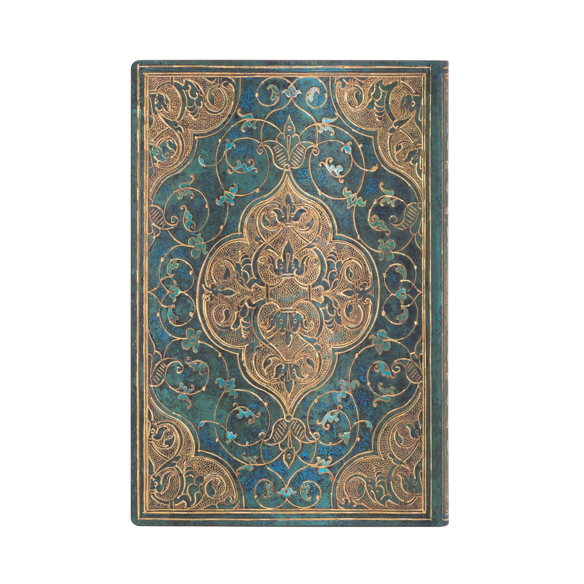 Paperblanks Turquoise Chronicles Mini Softback Flexi Journal – Lined, 208 Pages – back cover