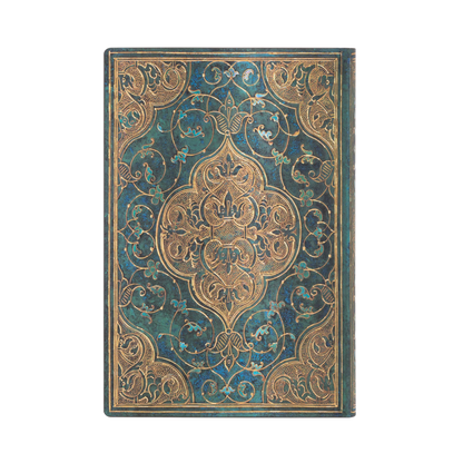 Paperblanks Turquoise Chronicles Mini Softback Flexi Journal – Lined, 208 Pages – back cover