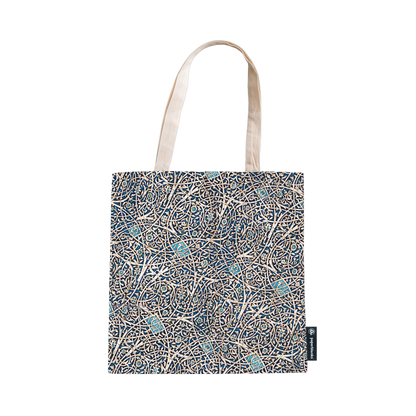 Paperblanks Granada Turquoise Cotton Tote Bag – back view