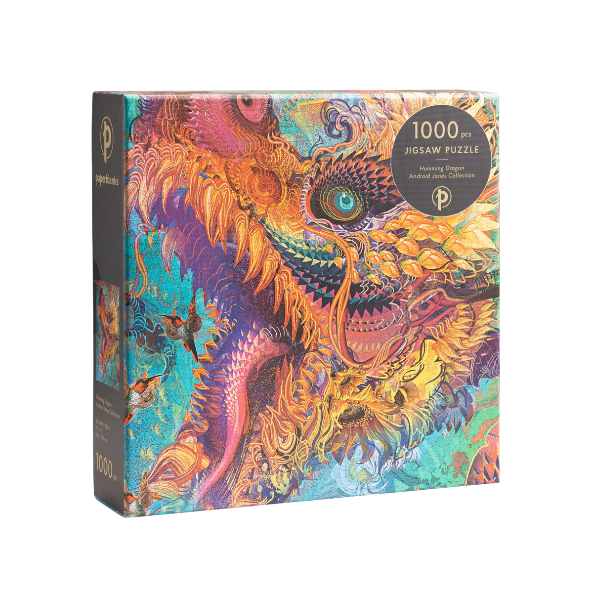 Paperblanks Humming Dragon 1000-Piece Jigsaw Puzzle – angled view