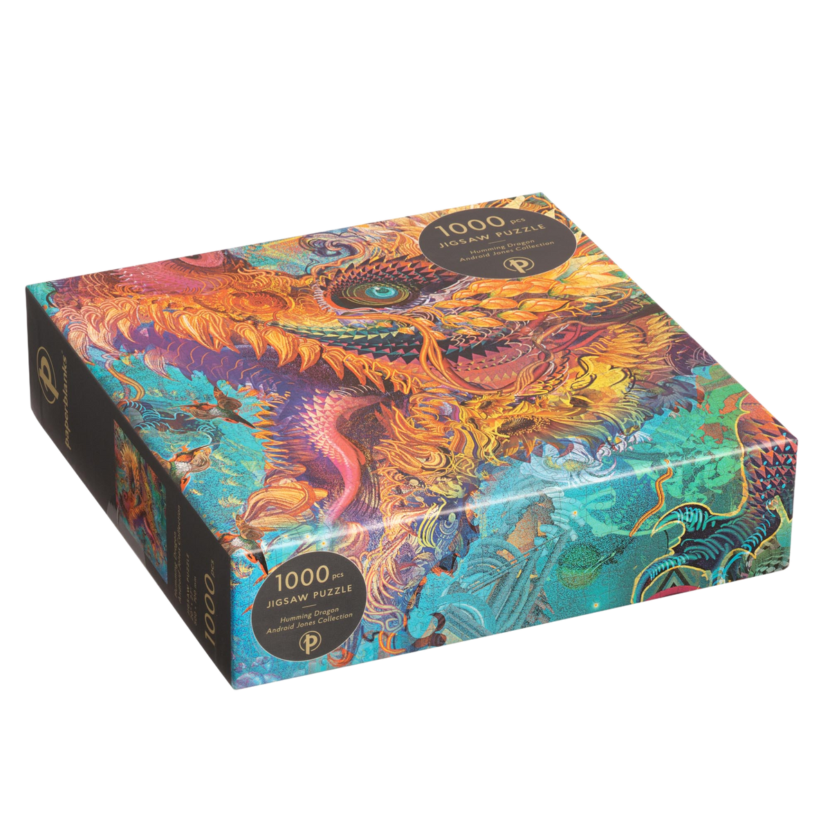 Paperblanks Humming Dragon 1000-Piece Jigsaw Puzzle – side view