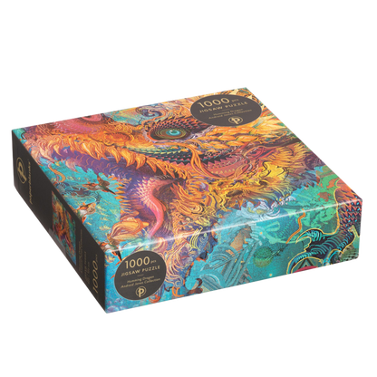 Paperblanks Humming Dragon 1000-Piece Jigsaw Puzzle – side view