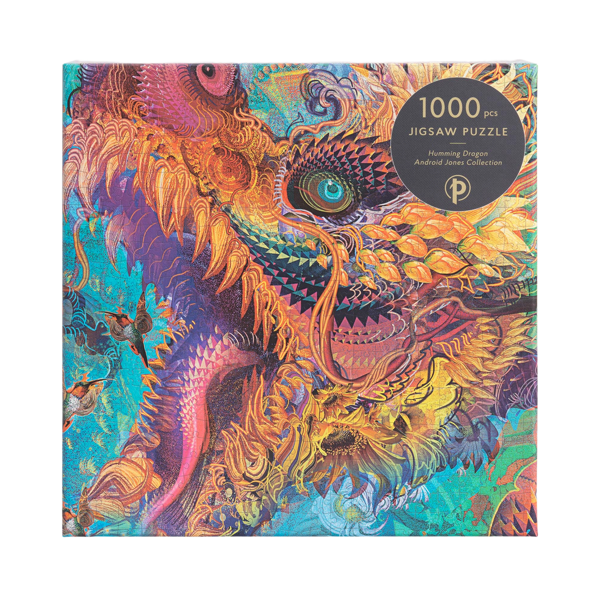 Paperblanks Humming Dragon 1000-Piece Jigsaw Puzzle – front view