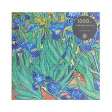 Paperblanks Van Gogh’s Irises 1000-Piece Jigsaw Puzzle – front view