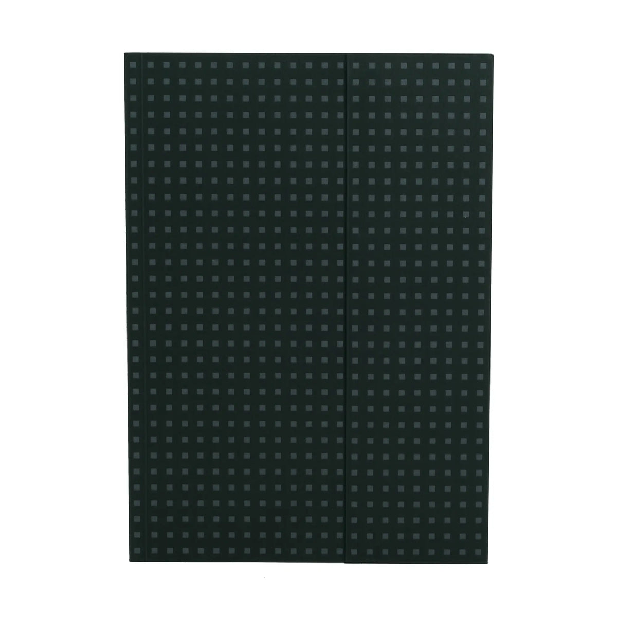 Paper-Oh Circulo Black on Grey A4 Softback Notebook – Plain – front cover