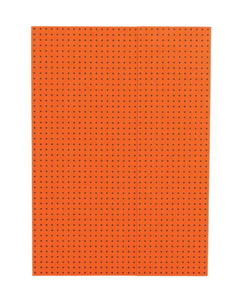 Paper-Oh Circulo Orange on Grey A4 Softback Notebook – Plain – product view