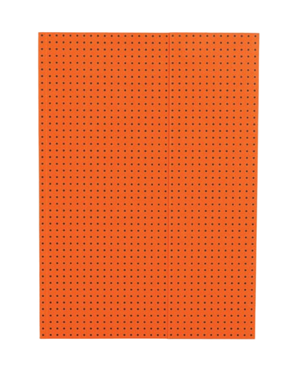 Paper-Oh Circulo Orange on Grey A4 Softback Notebook – Plain – product view
