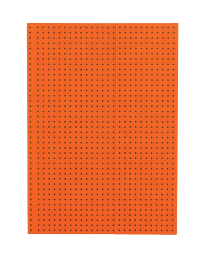 Paper-Oh Circulo Orange on Grey A5 Softback Notebook – Lined – product view