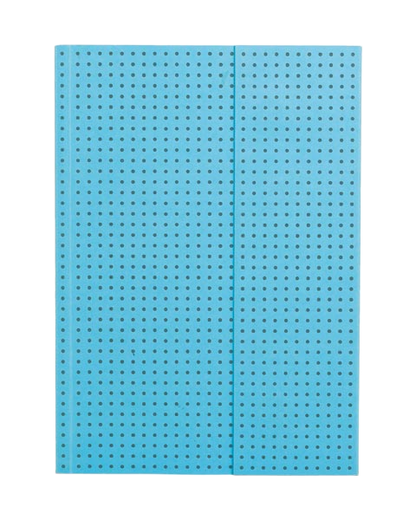 Paper-Oh Circulo Blue on Grey A5 Softback Notebook – Lined – product view