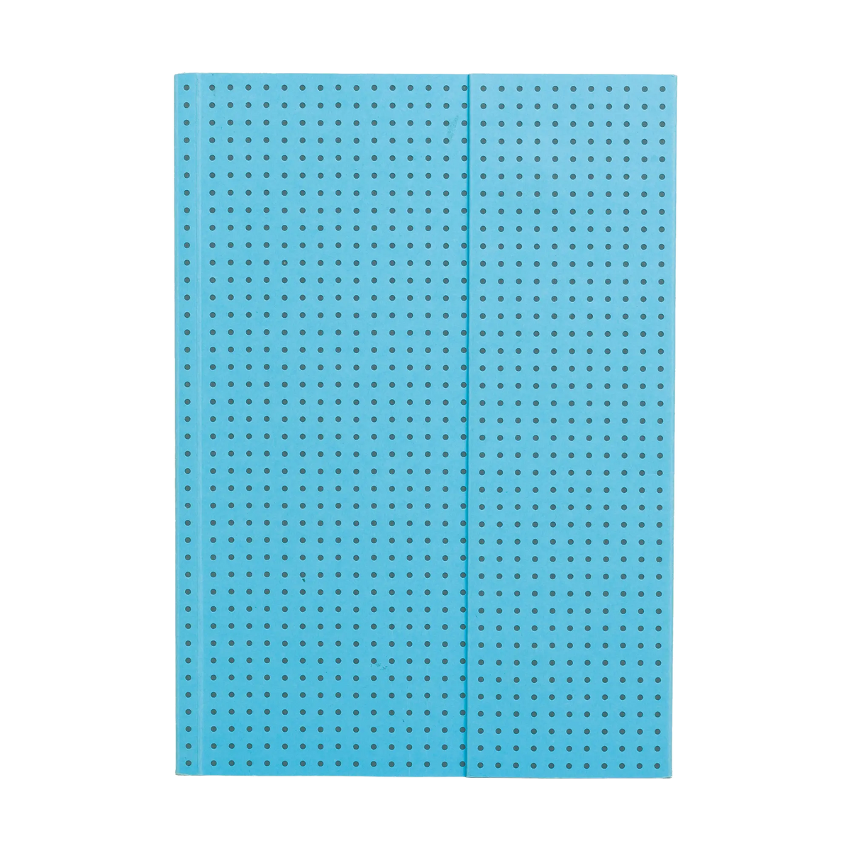 Paper-Oh Circulo Blue on Grey A5 Softback Notebook – Lined – front cover