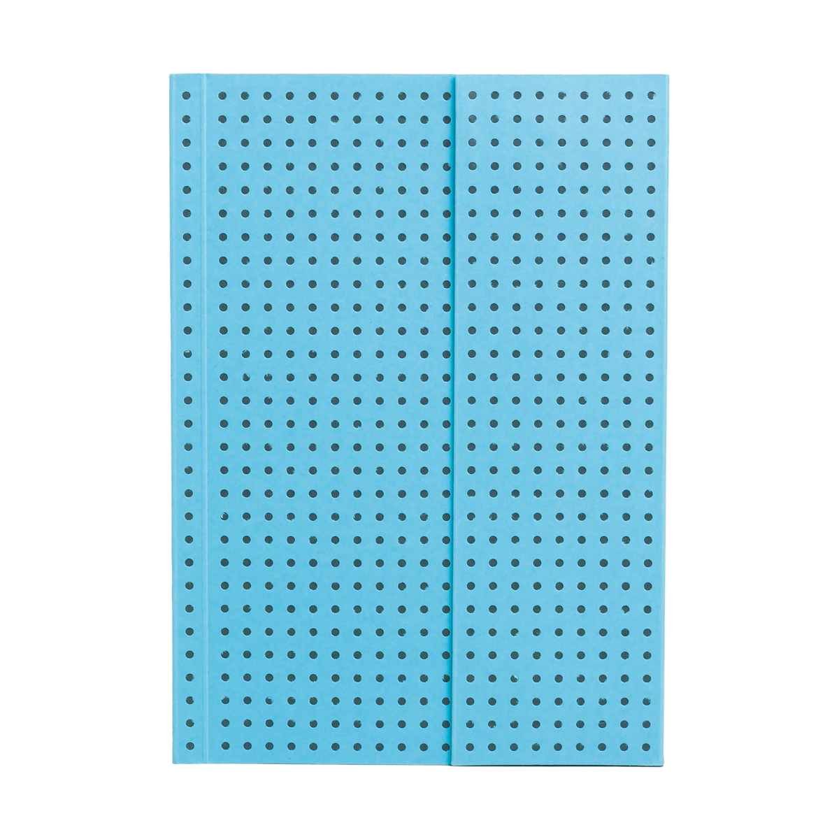 Paper-Oh Circulo Black on Grey A6 Softback Notebook – Plain – front cover