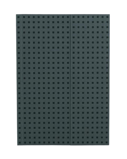 Paper-Oh Quadro Grey on Black B5 Softback Notebook – Lined – product view