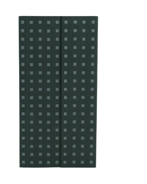 Paper-Oh Quadro Black on Grey B6.5 Softback Notebook – Plain – product view