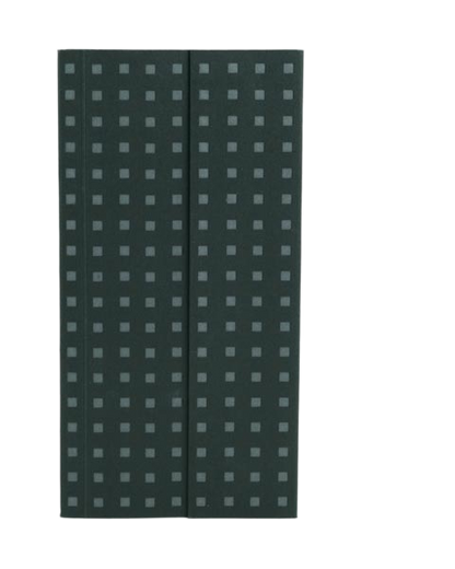 Paper-Oh Quadro Black on Grey B6.5 Softback Notebook – Plain – product view