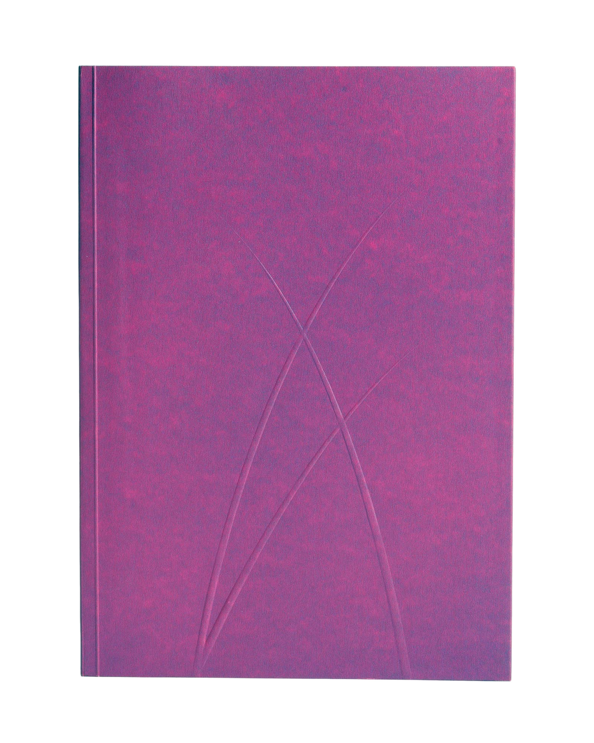 Paper-Oh Puro Fuchsia A5 Softback Notebook – Plain – front cover