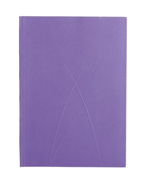 Paper-Oh Puro Plum A5 Softback Notebook – Lined – product view