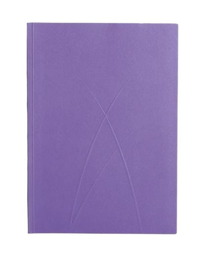 Paper-Oh Puro Plum A5 Softback Notebook – Lined – product view