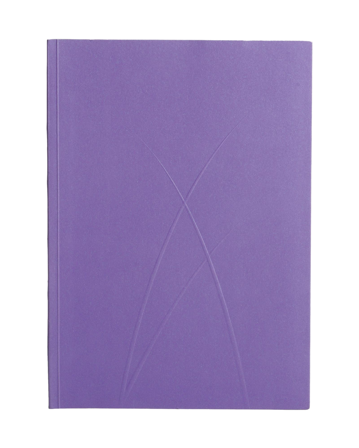 Paper-Oh Puro Plum A5 Softback Notebook – Lined – front cover