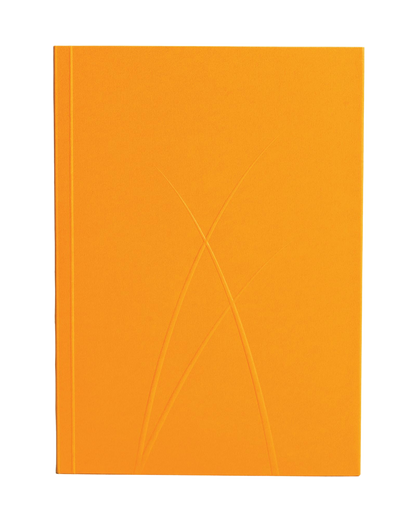 Paper-Oh Puro Gold A6 Softback Notebook – Plain – front cover