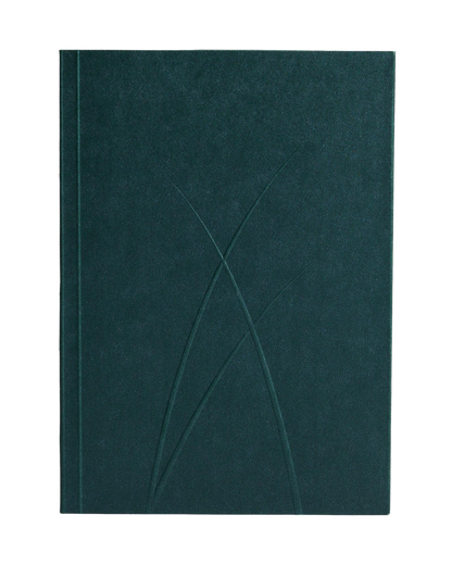 Paper-Oh Puro Teal A6 Softback Notebook – Lined – front cover