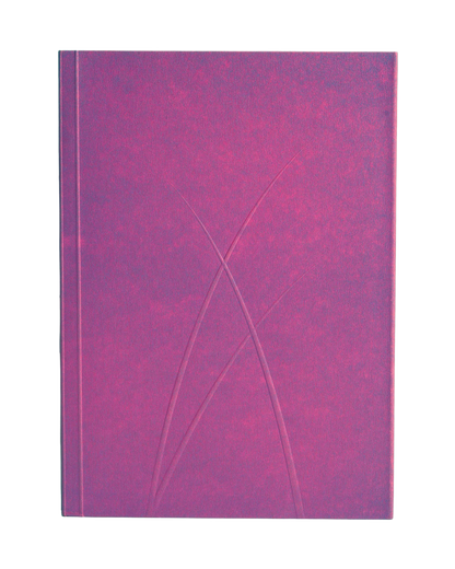 Paper-Oh Puro Fuchsia A6 Softback Notebook – Lined – front cover