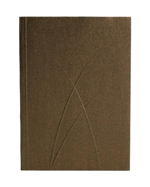 Paper-Oh Puro Bronze A6 Softback Notebook – Plain – product view