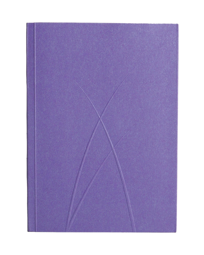 Paper-Oh Puro Plum A6 Softback Notebook – Lined – front cover