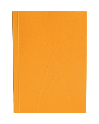 Paper-Oh Puro Gold A7 Softback Notebook – Lined – front cover