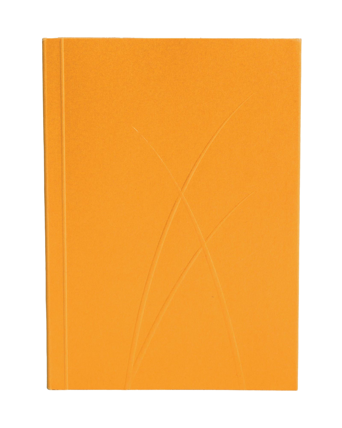Paper-Oh Puro Gold A7 Softback Notebook – Plain – front cover