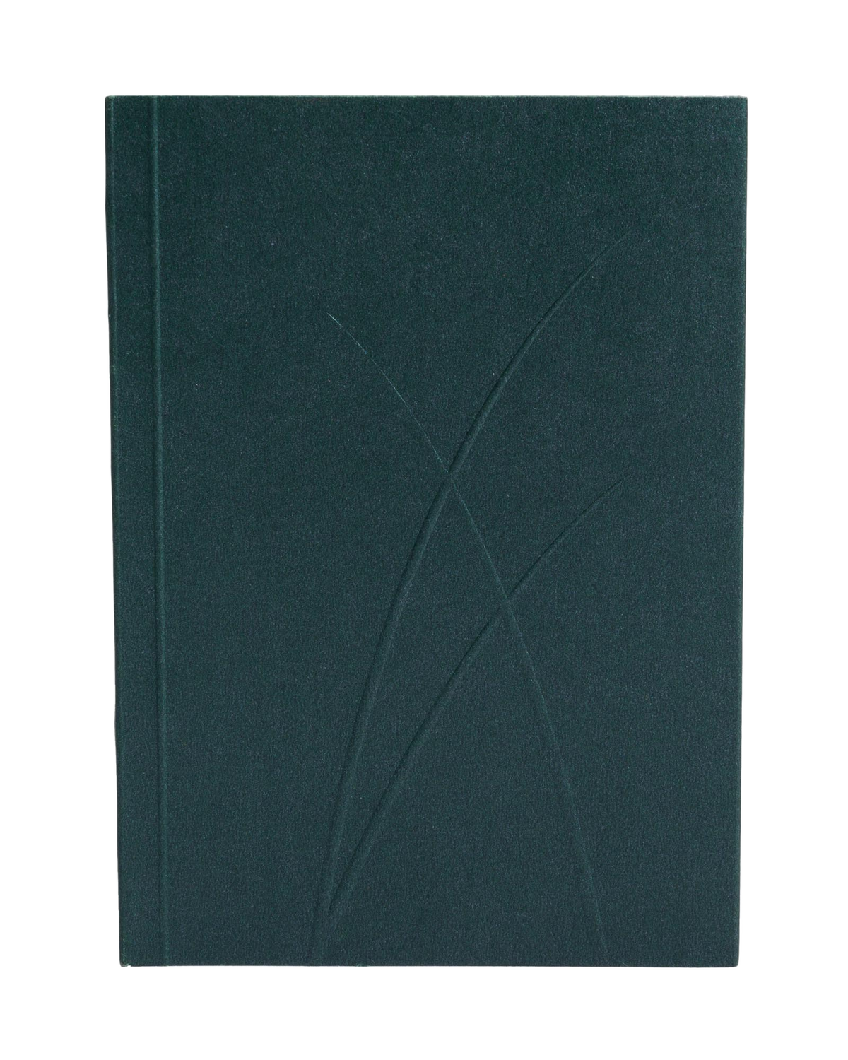 Paper-Oh Puro Teal A7 Softback Notebook – Plain – front cover