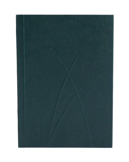 Paper-Oh Puro Teal A7 Softback Notebook – Plain – front cover