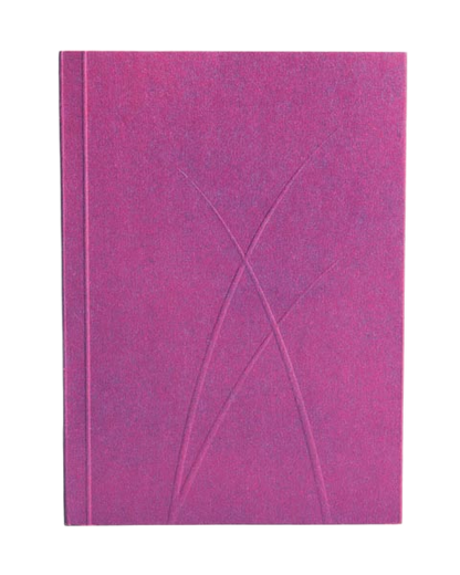 Paper-Oh Puro Fuchsia A7 Softback Notebook – Plain – product view