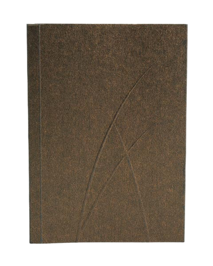 Paper-Oh Puro Bronze A7 Softback Notebook – Lined – product view