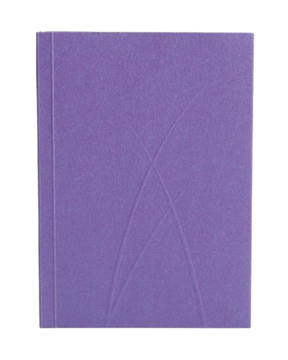 Paper-Oh Puro Plum A7 Softback Notebook – Plain – product view