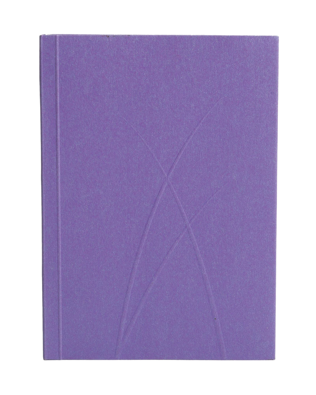 Paper-Oh Puro Plum A7 Softback Notebook – Plain – front cover