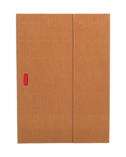 Paper-Oh Ondulo Natural A4 Softback Notebook – Lined – product view