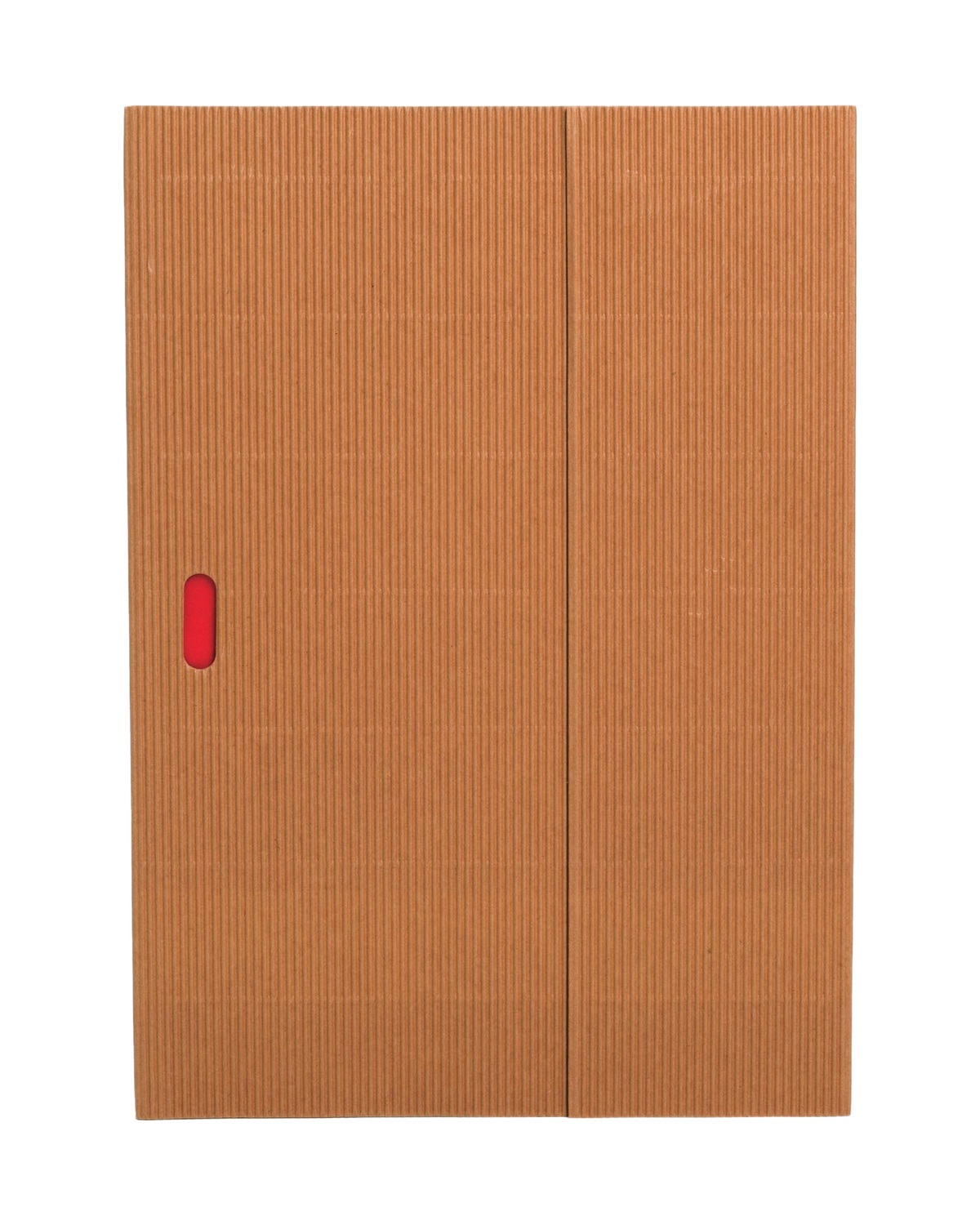 Paper-Oh Ondulo Natural A4 Softback Notebook – Plain – front cover