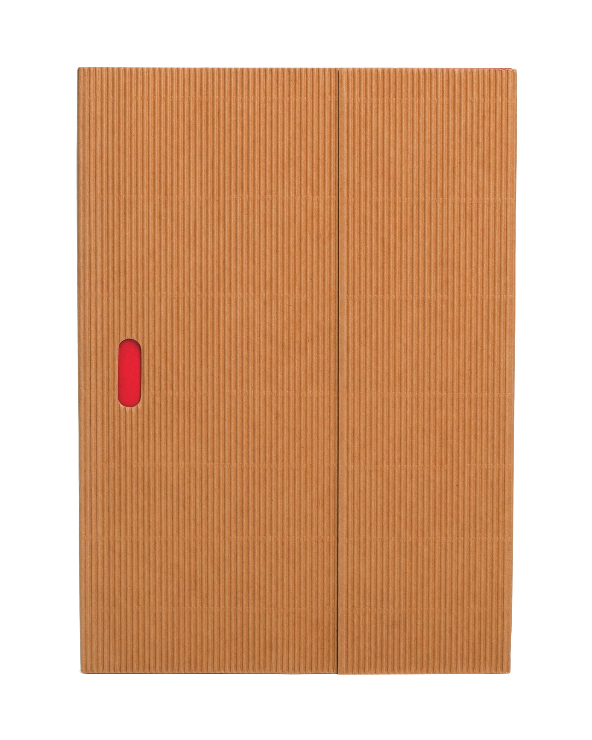 Paper-Oh Ondulo Natural B5 Softback Notebook – Plain – front cover