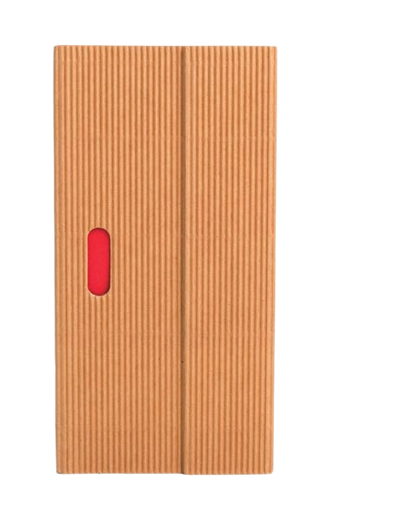 Paper-Oh Ondulo Natural B6.5 Softback Notebook – Lined – product view