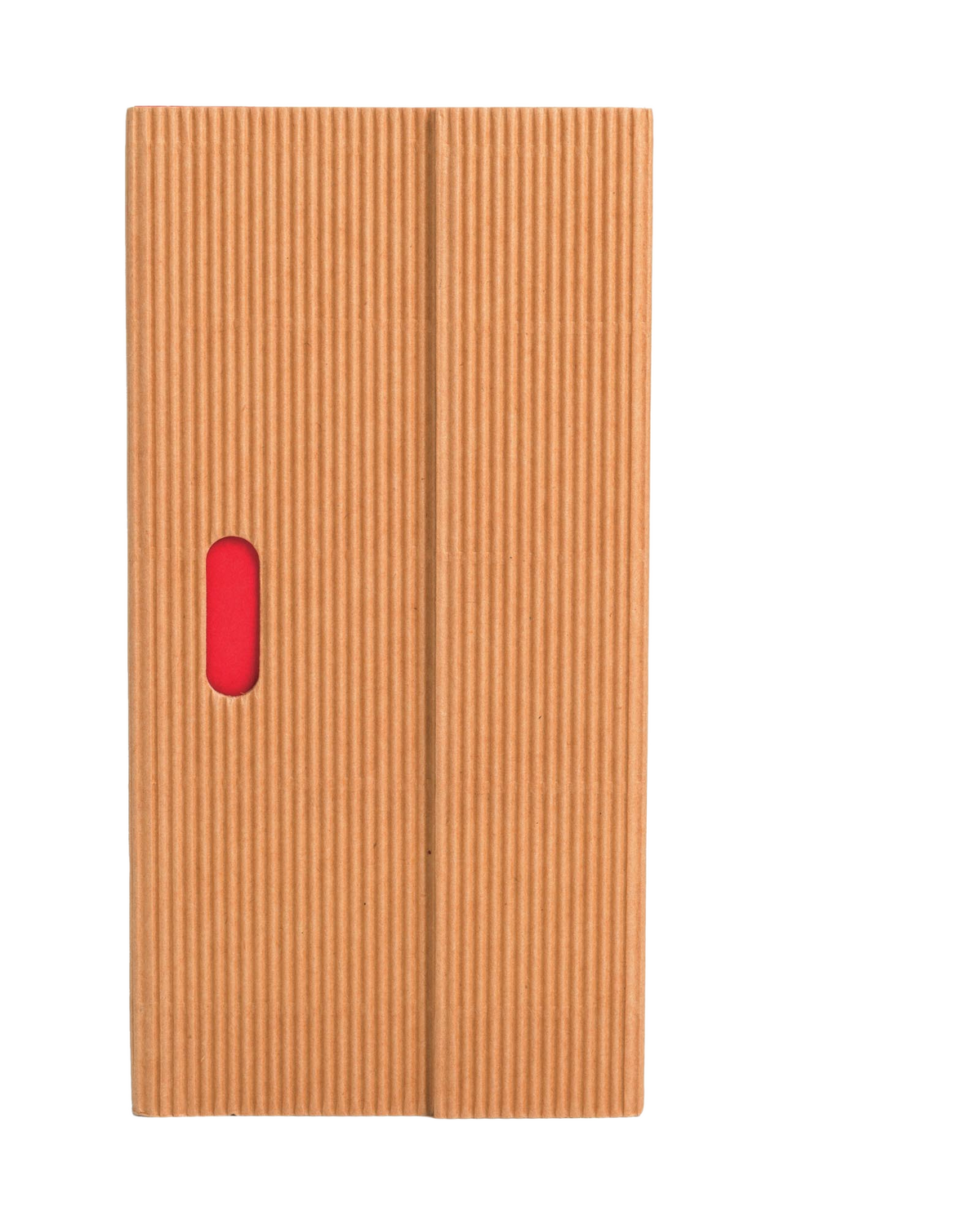 Paper-Oh Ondulo Natural B6.5 Softback Notebook – Lined – front cover