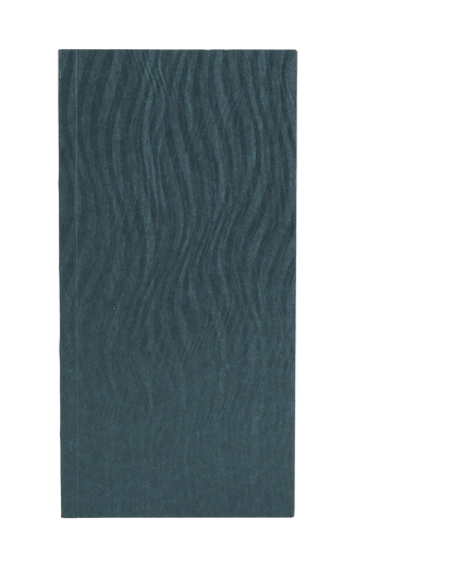 Paper-Oh Yuko-Ori Metallic Grey B6.5 Softback Notebook – Lined – front cover