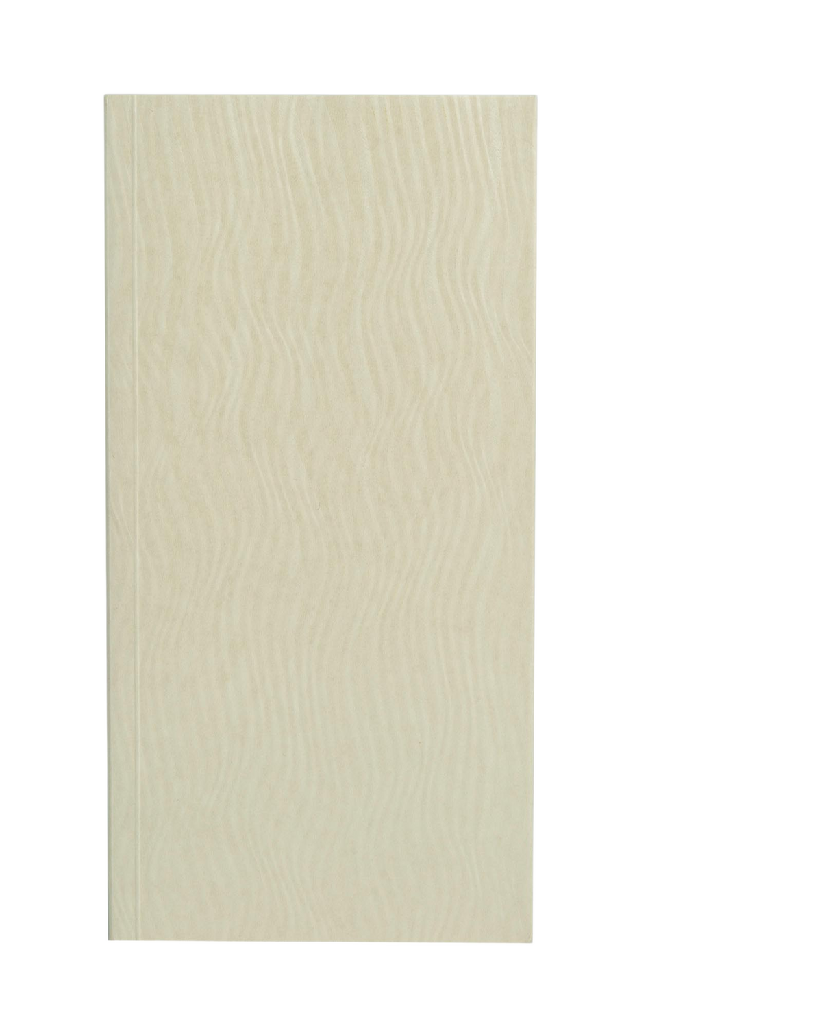 Paper-Oh Yuko-Ori Pearl White B6.5 Softback Notebook – Lined – front cover